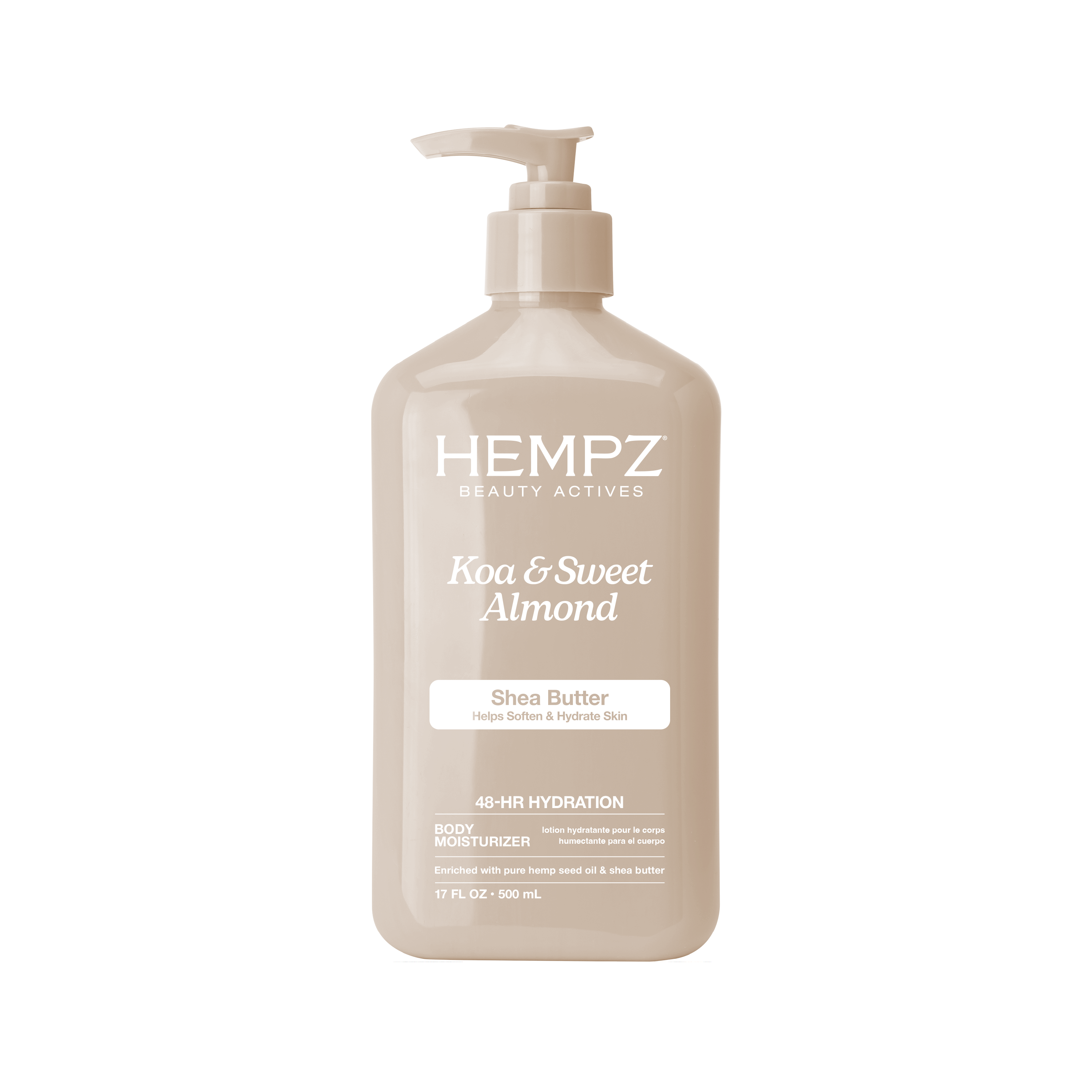 Koa & Almond Smoothing Herbal Body Moisturizer