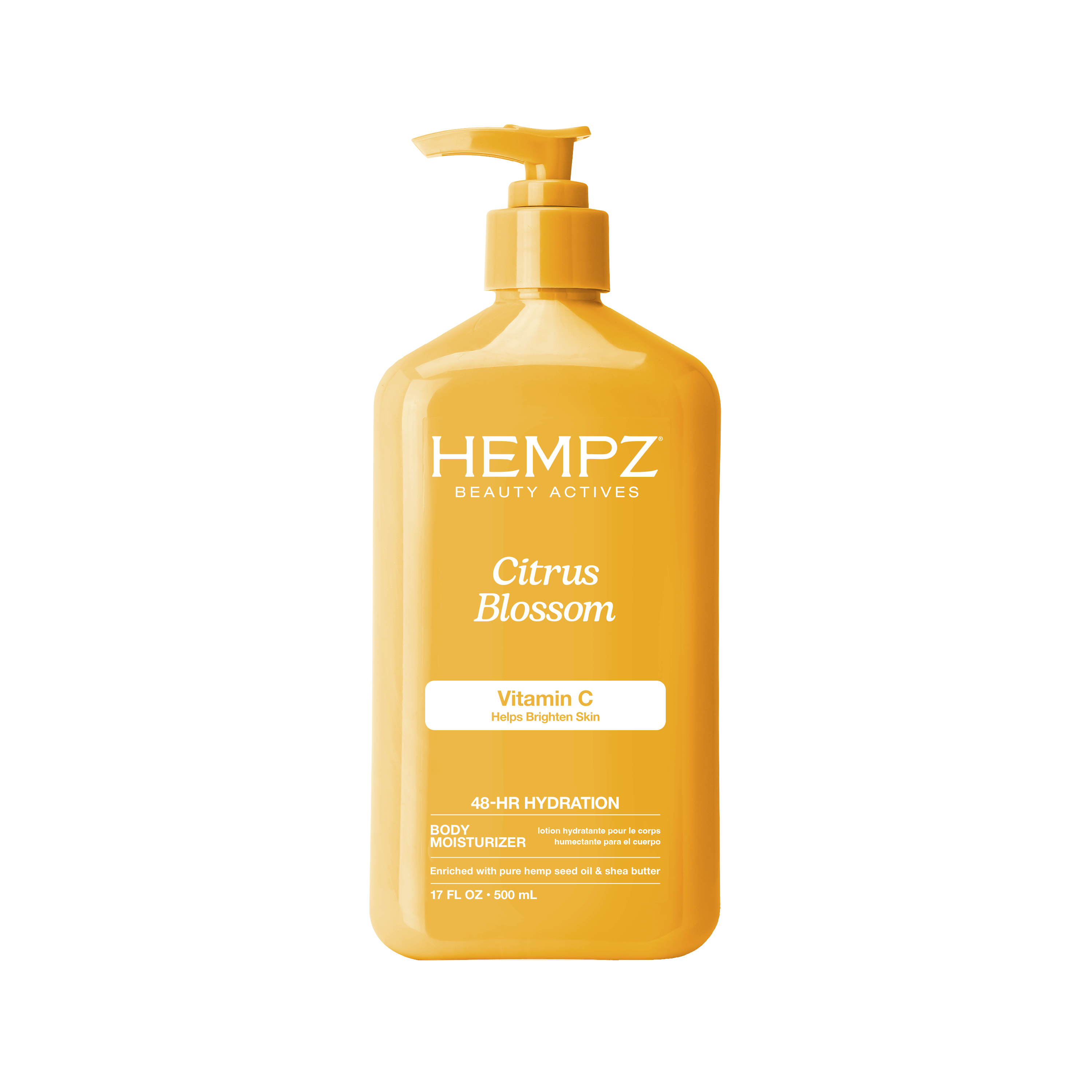 Citrus Blossom Herbal Body Moisturizer with Brightening Vitamin C