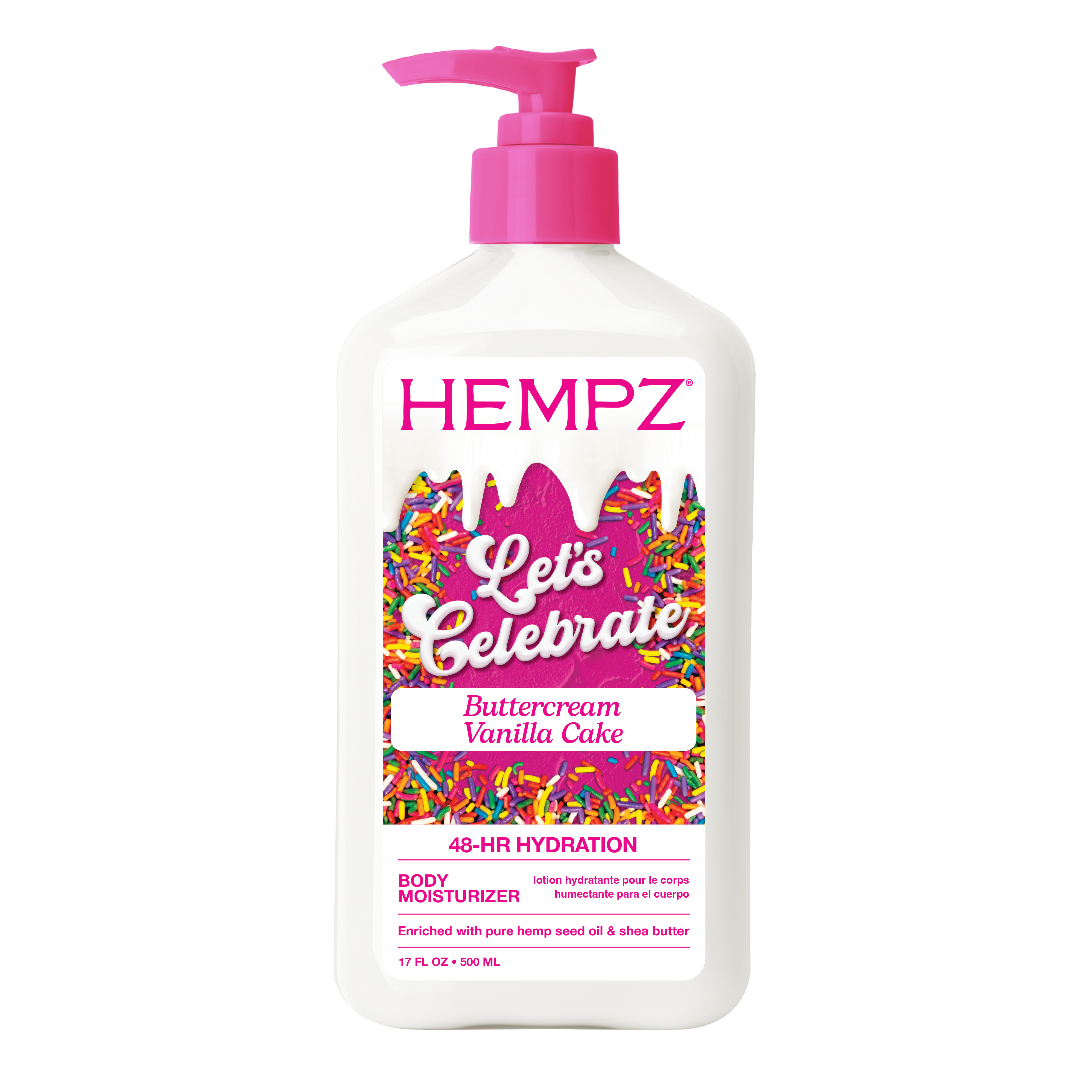 Let's Celebrate Buttercream Vanilla Cake Herbal Body Moisturizer