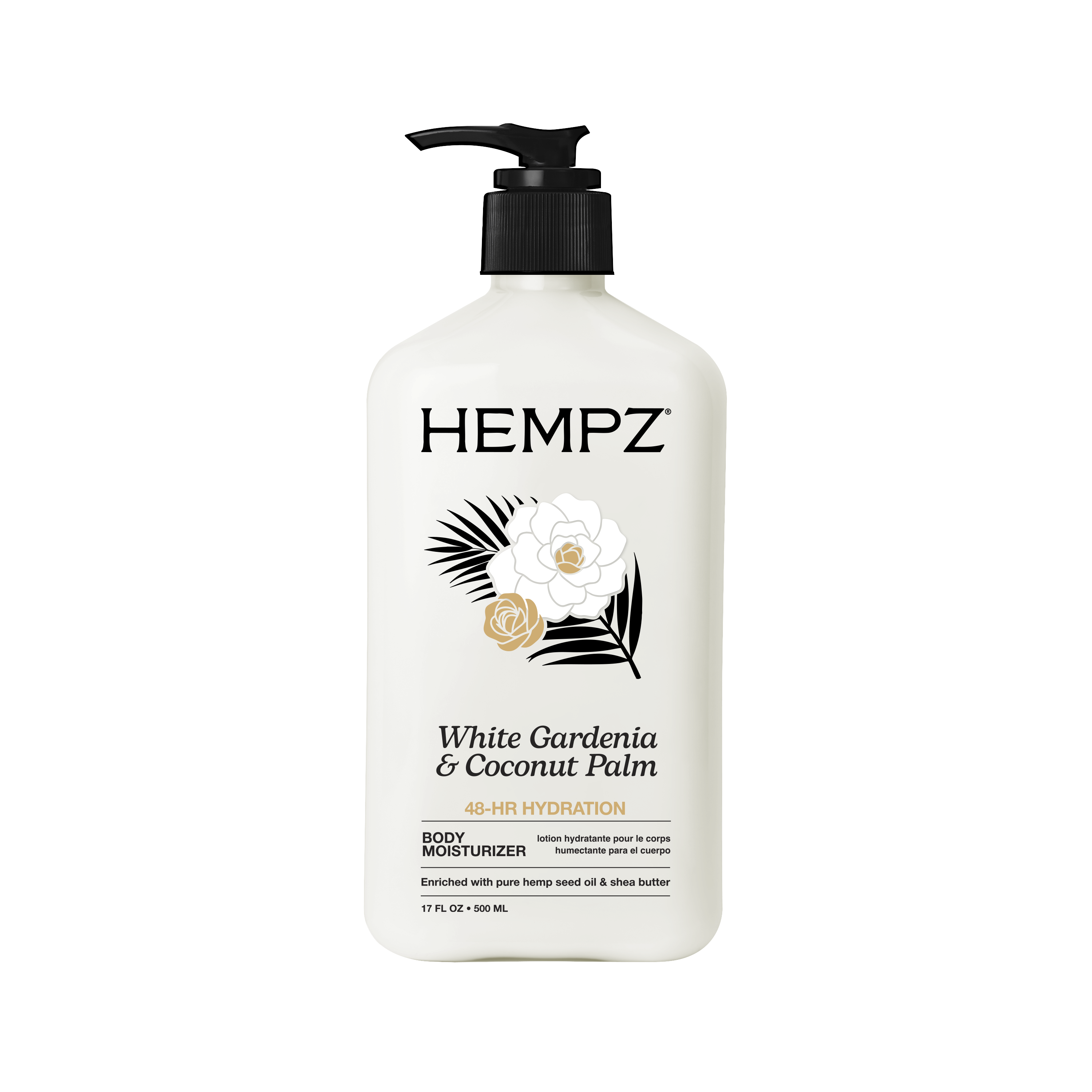 White Gardenia & Coconut Palm Herbal Body Moisturizer