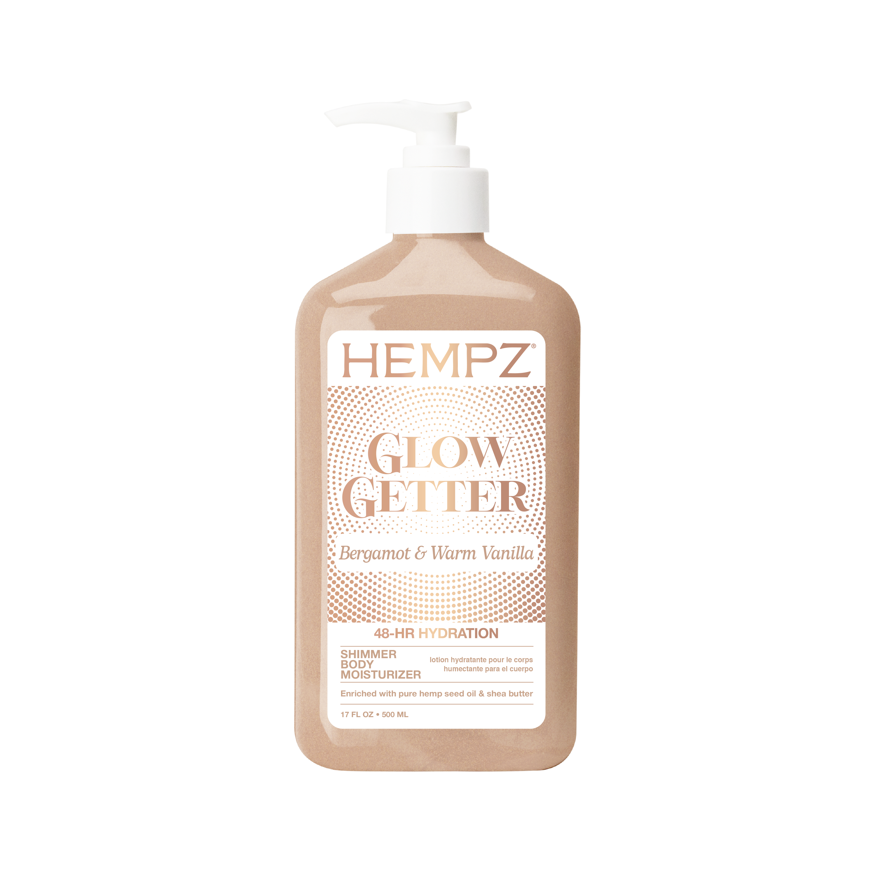 Glow Getter Herbal Body Moisturizer with Shimmer