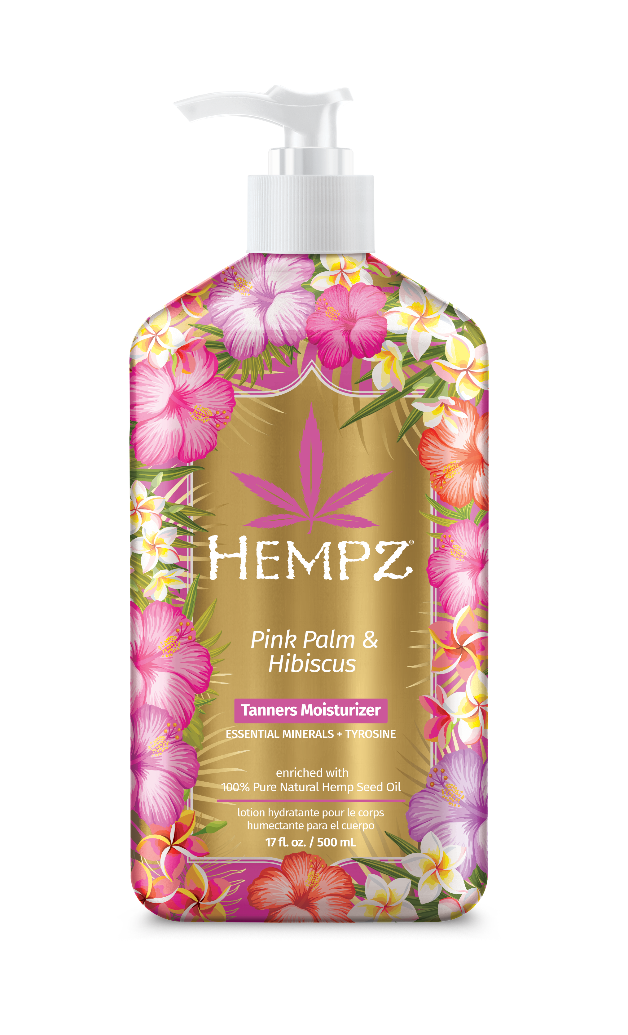 Hempz® Pink Palm & Hibiscus™ Herbal Tan Extending Moisturizer