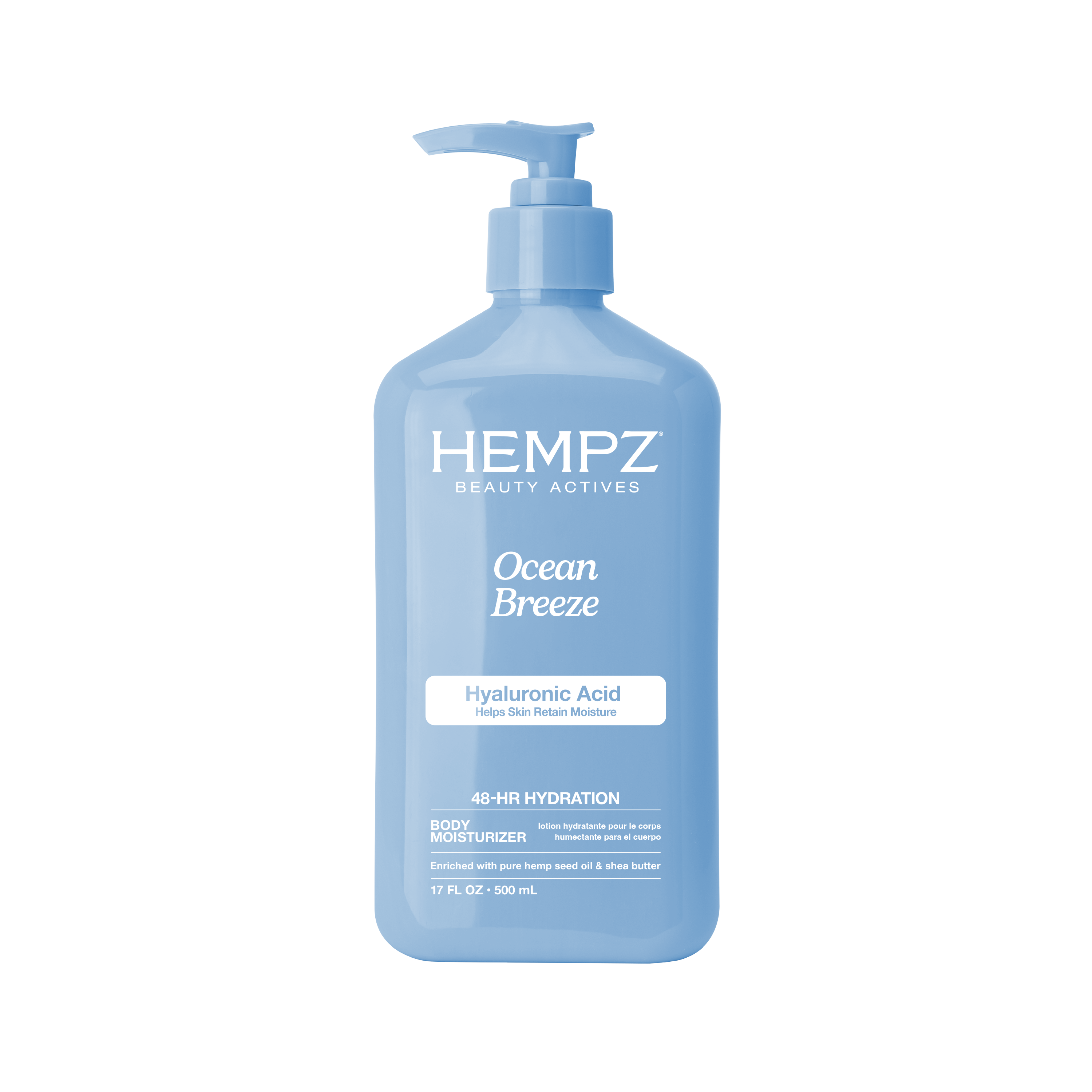 Beauty Actives Ocean Breeze Moisturizing Body Lotion with Hyaluronic Acid